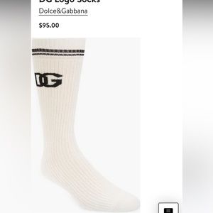Brand new dolce Gabbana socks
